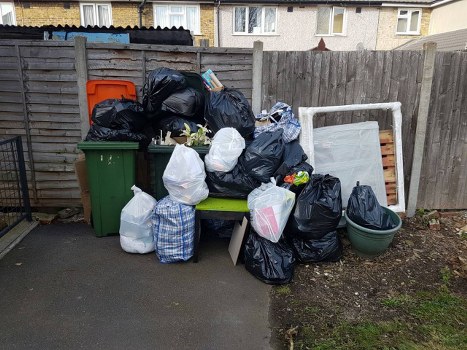 Professional team clearing an office space in Barking