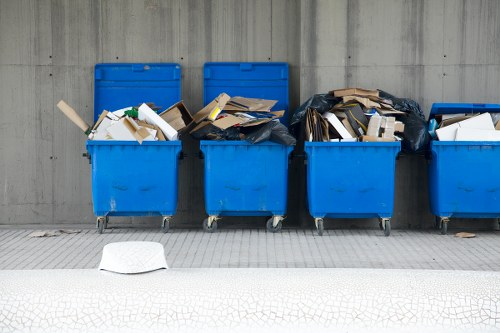 Professional team performing house clearance in Barking